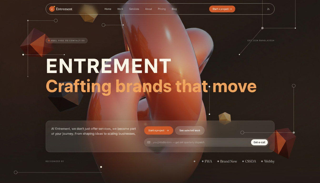 Work — Selected case studies — Entrement