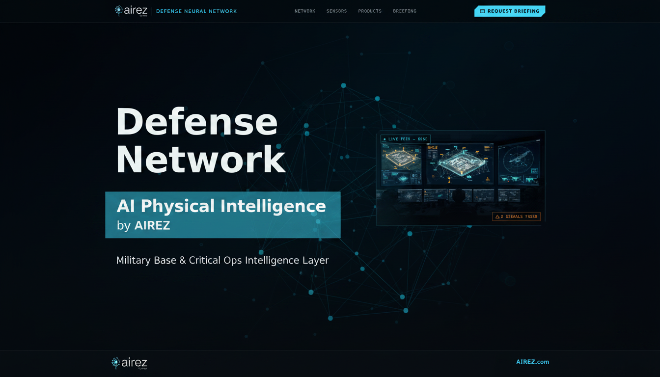 Defense Neural Network — AI Physical Intelligence Layer by AIREZ