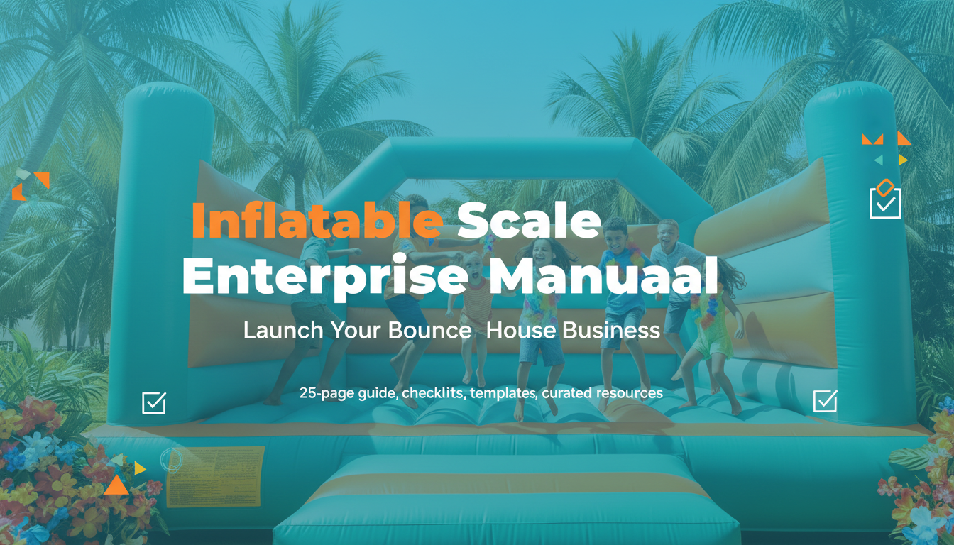 Inflatable Enterprise Manual | Launch Your Bounce House Business