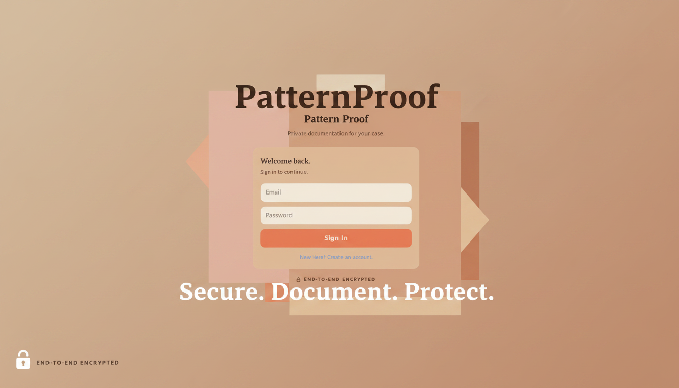 PatternProof — Turn scattered evidence into structured patterns