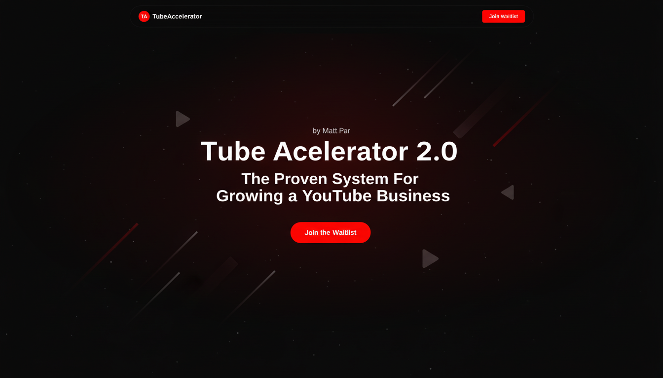 Tube Accelerator by Matt Par