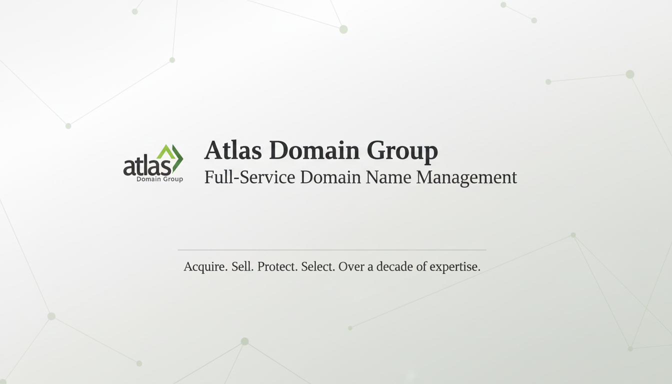 Atlas Domain Group — Full-Service Domain Name Management