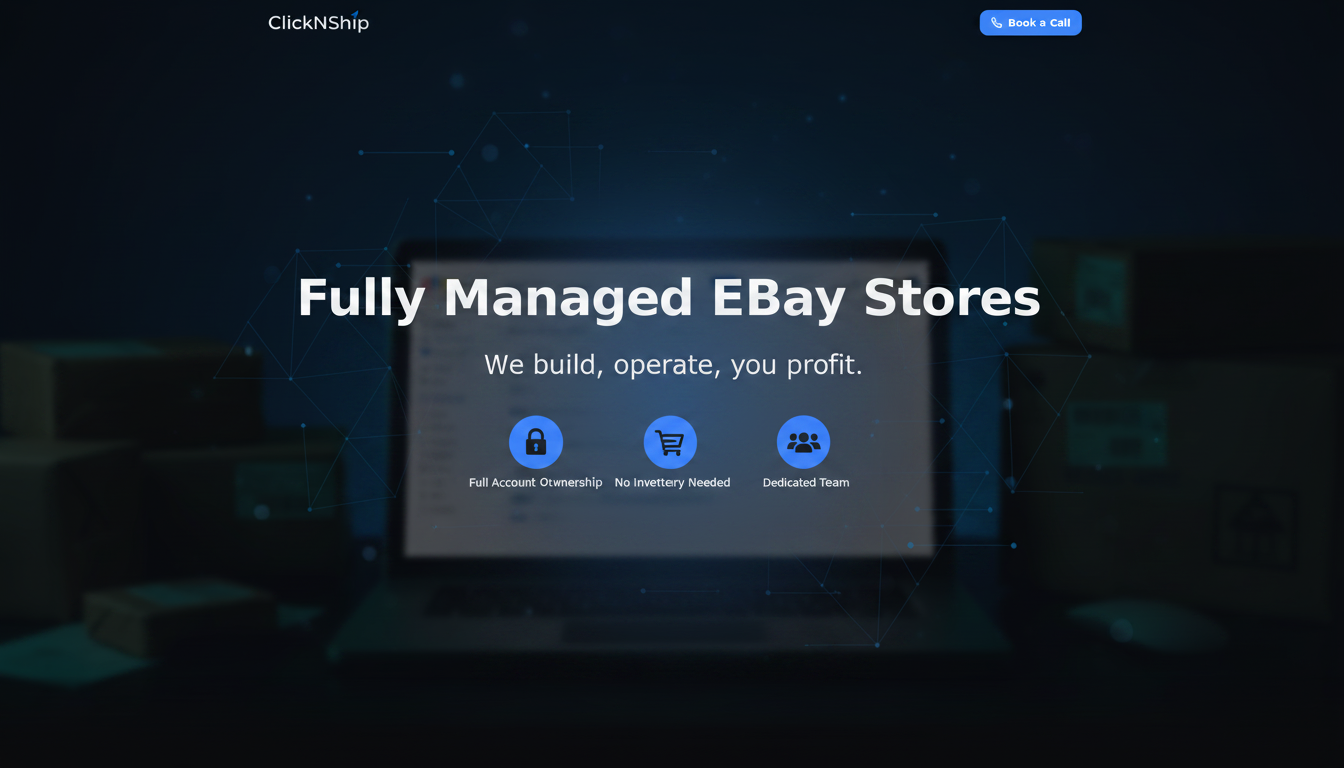 ClickNShip — Fully Managed eBay Stores