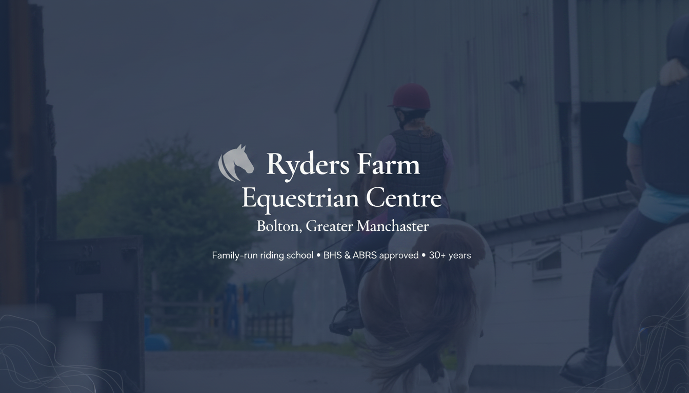 Photograph for Ryders Farm Equestrian Centre, Sports business in Kearsley