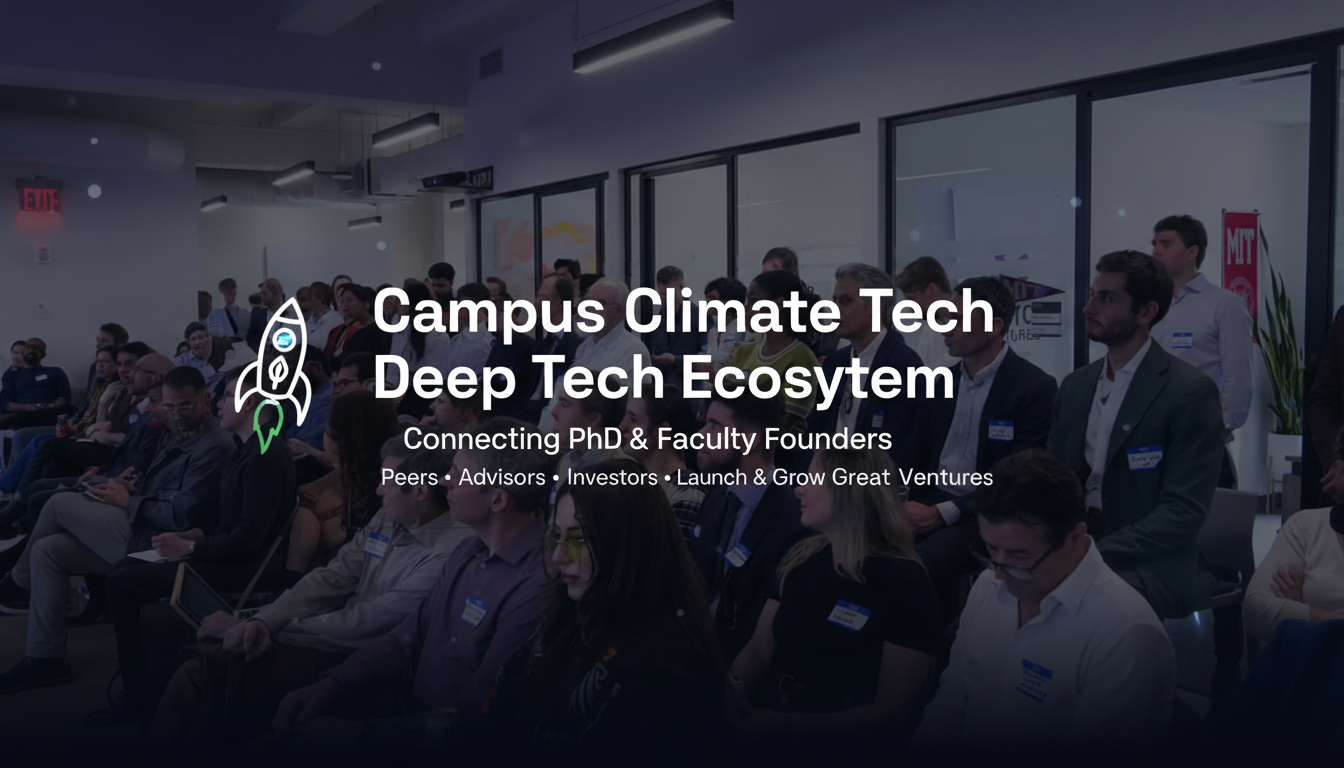 Campus Deep Tech — Northeast Deep Tech Founder Network