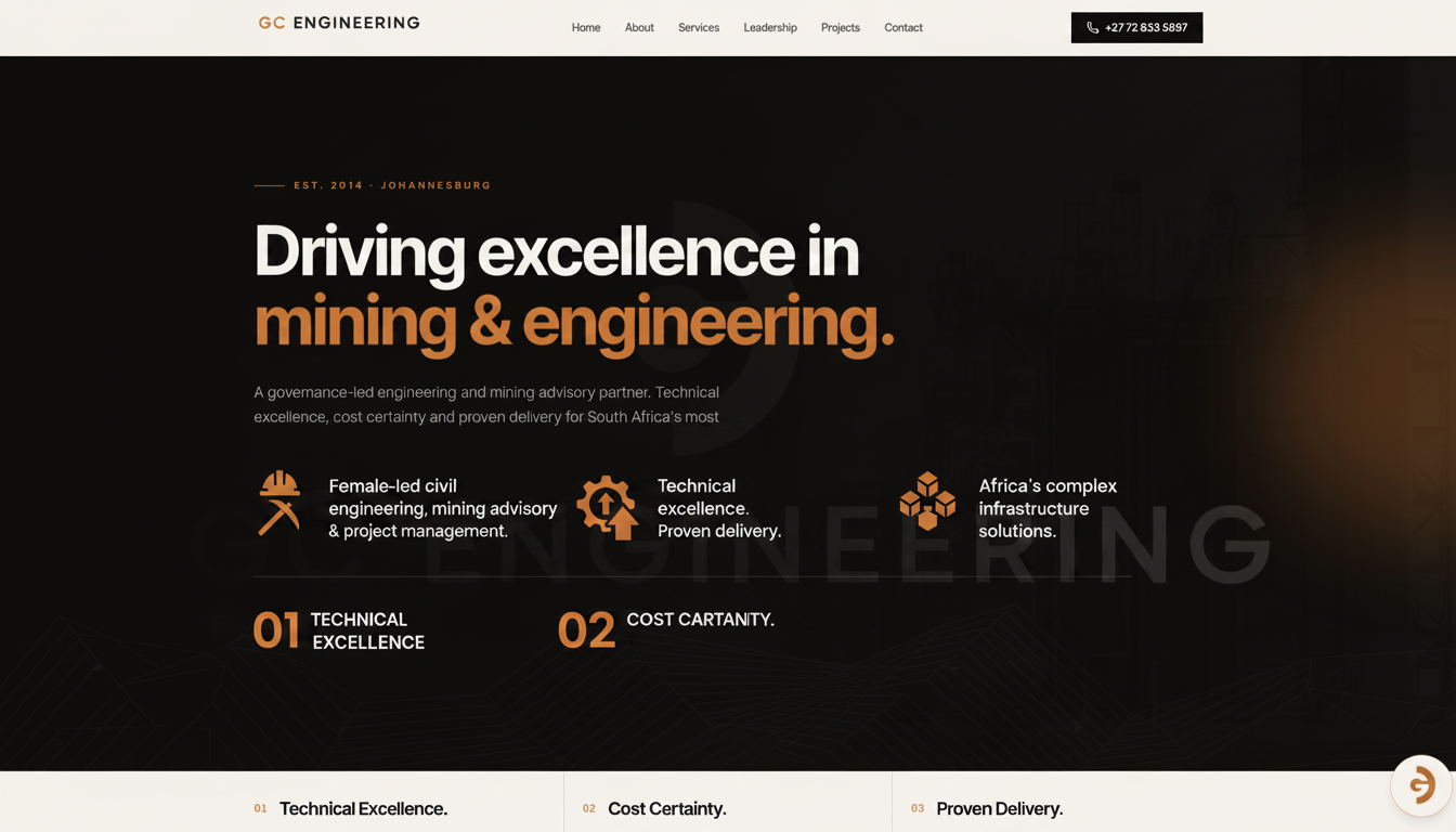 GC Engineering — Driving Excellence in Mining and Engineering