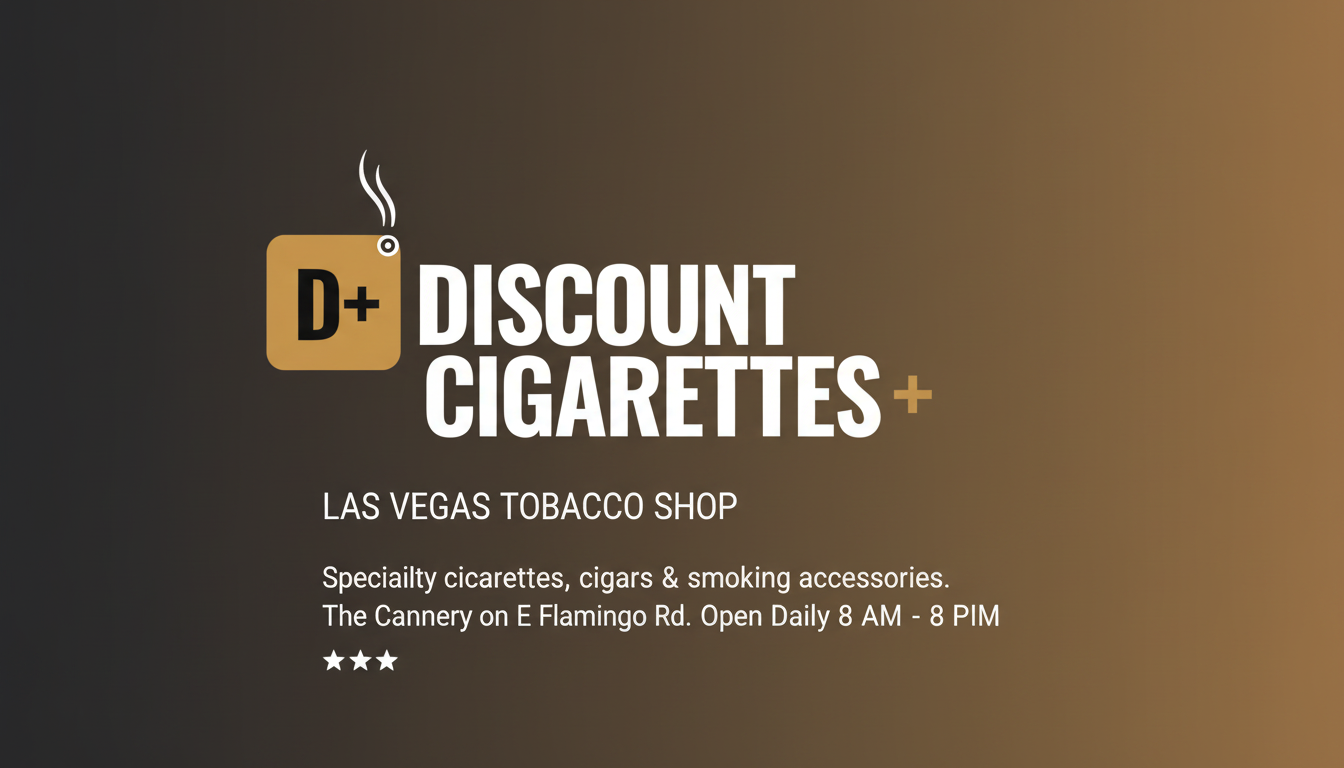 Discount Cigarettes + cover