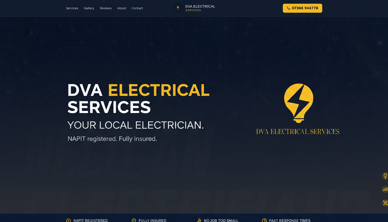 DVA Electrical Services | NAPIT Electrician North East