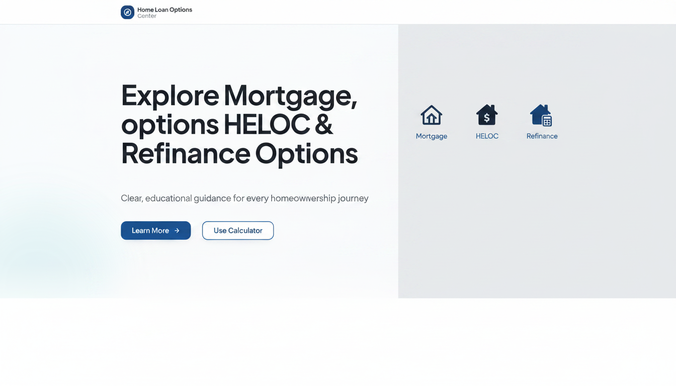What Is a Loan Estimate? | Home Loan Options Center