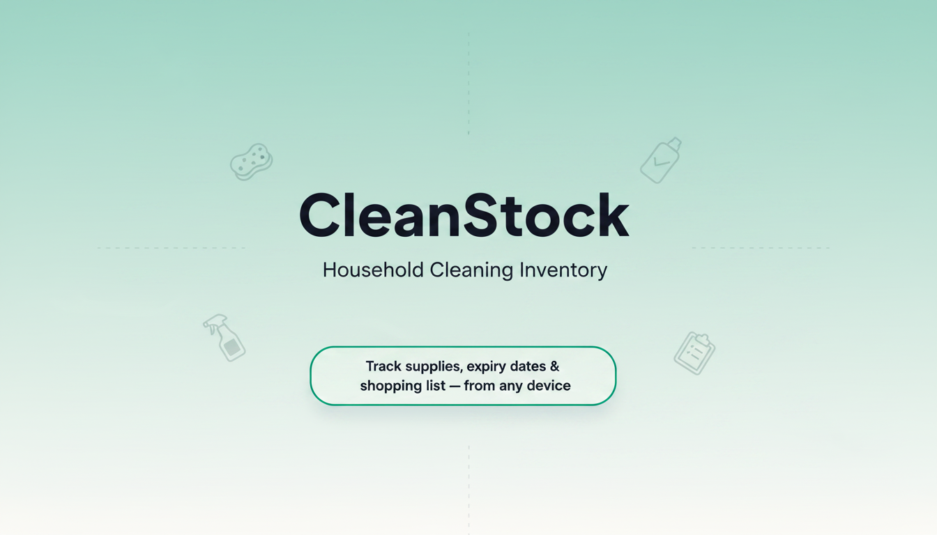 CleanStock app screenshot