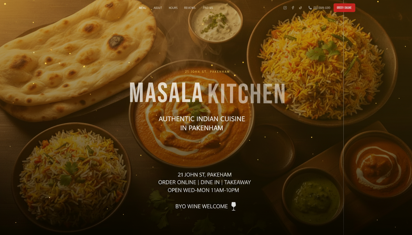 Masala Kitchen | Authentic Indian Cuisine in Pakenham
