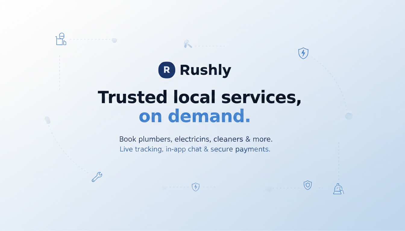 Rushly ⚡ — We Rush To You