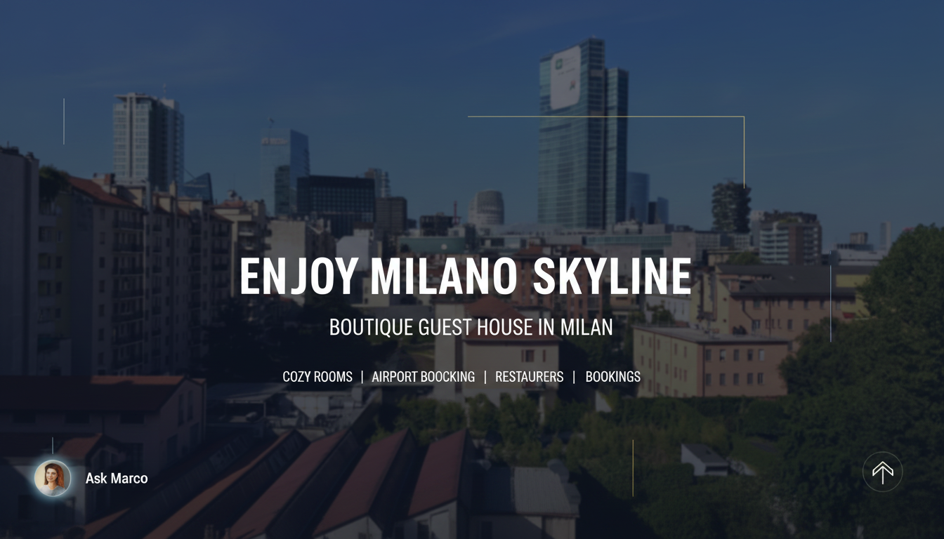 Enjoy Milano Skyline · Guest house near Milano Centrale
