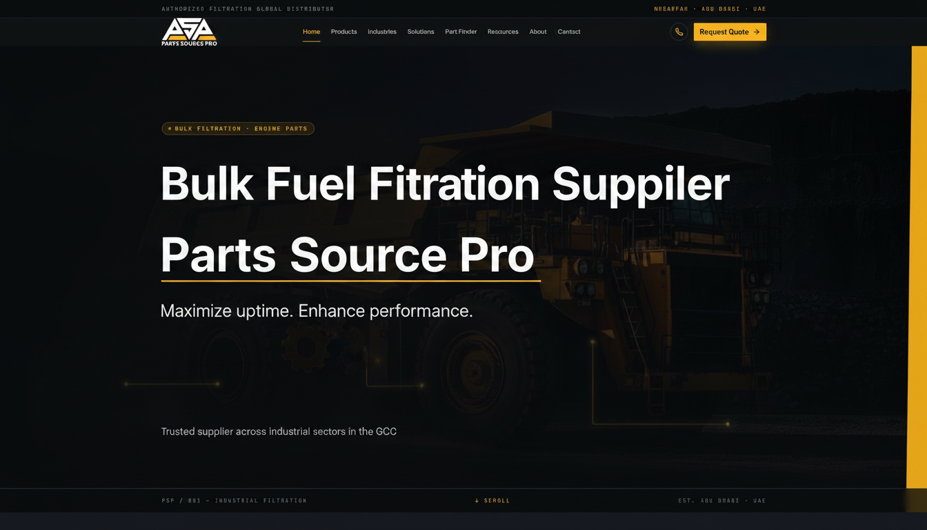 Bulk Fuel Filtration Supplier | Parts Source Pro
