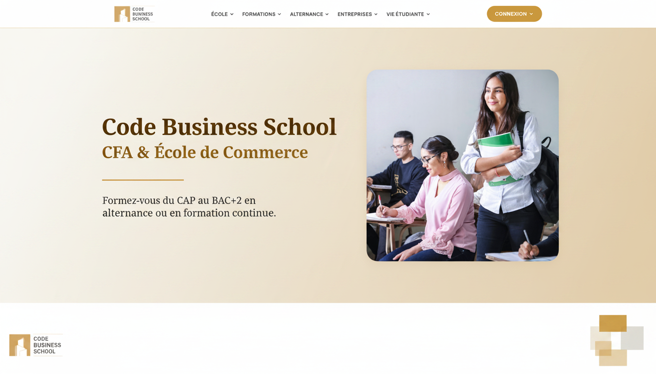 Code Business School — CFA & École de Commerce