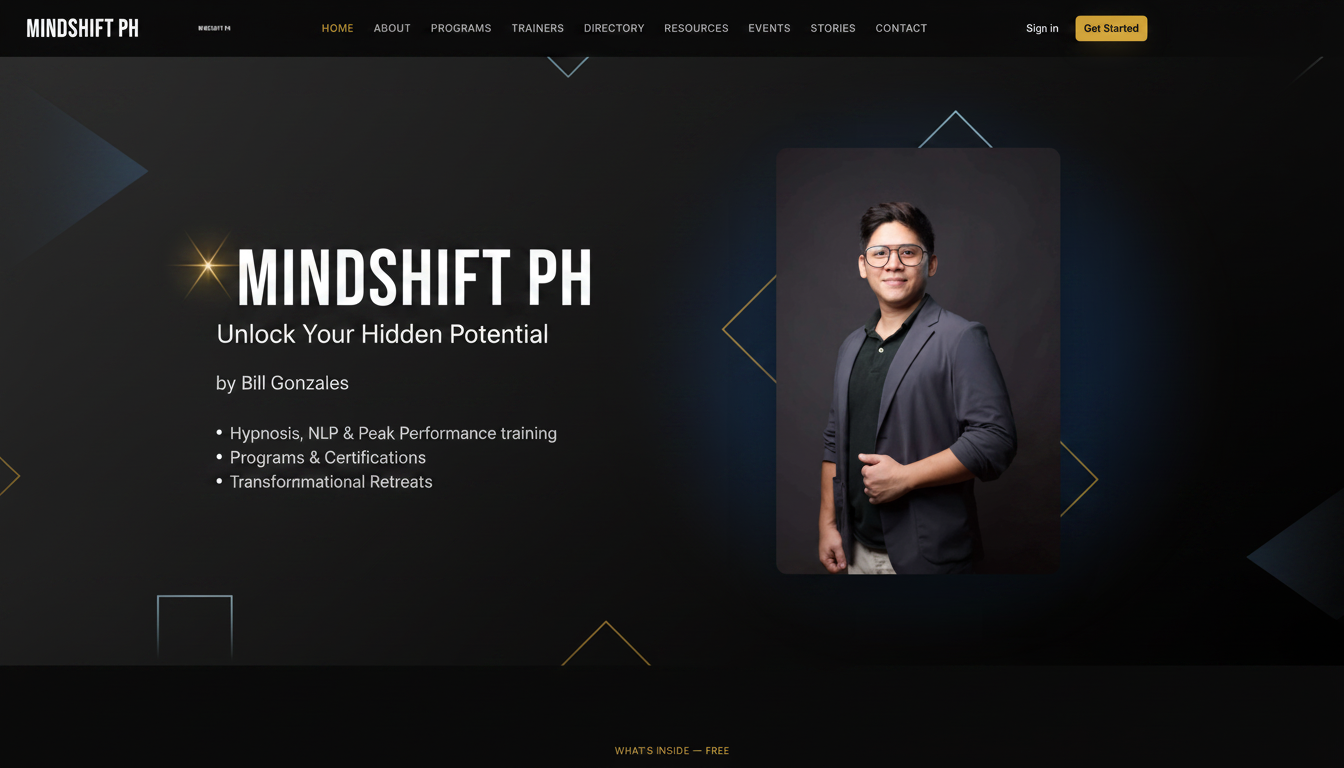 NLP, Hypnosis & Hypnotherapy Training Philippines | Mindshift PH