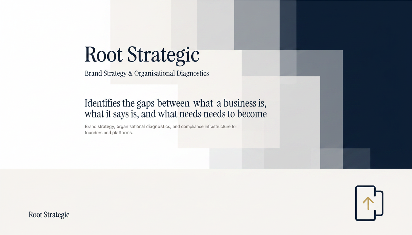 Root Strategic — Brand Strategy & Organisational Diagnostics