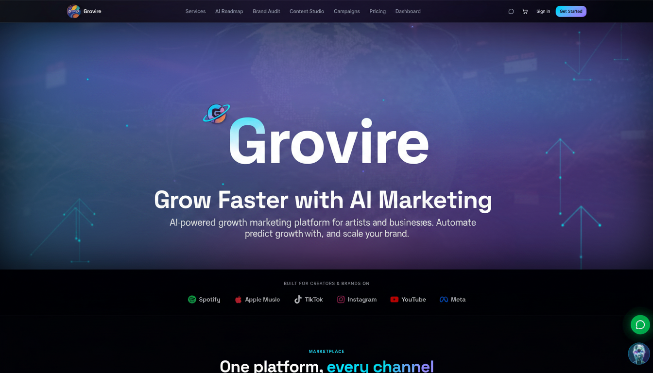 Grovire — Scale Your Growth with Smarter Marketing