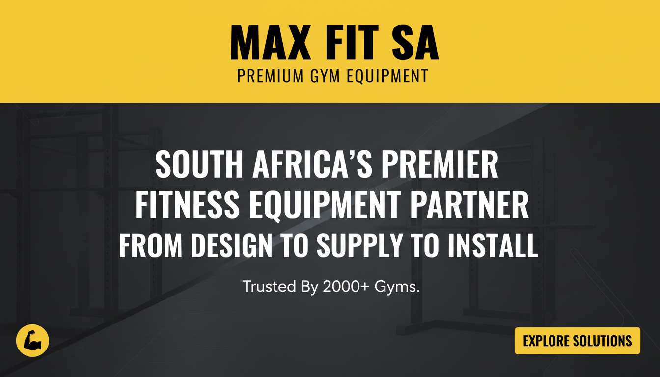 MaxFit SA | Premium Gym Equipment