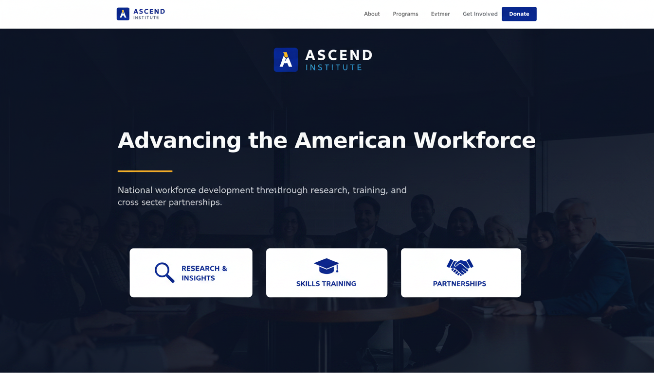 ASCEND Institute — Advancing the American Workforce