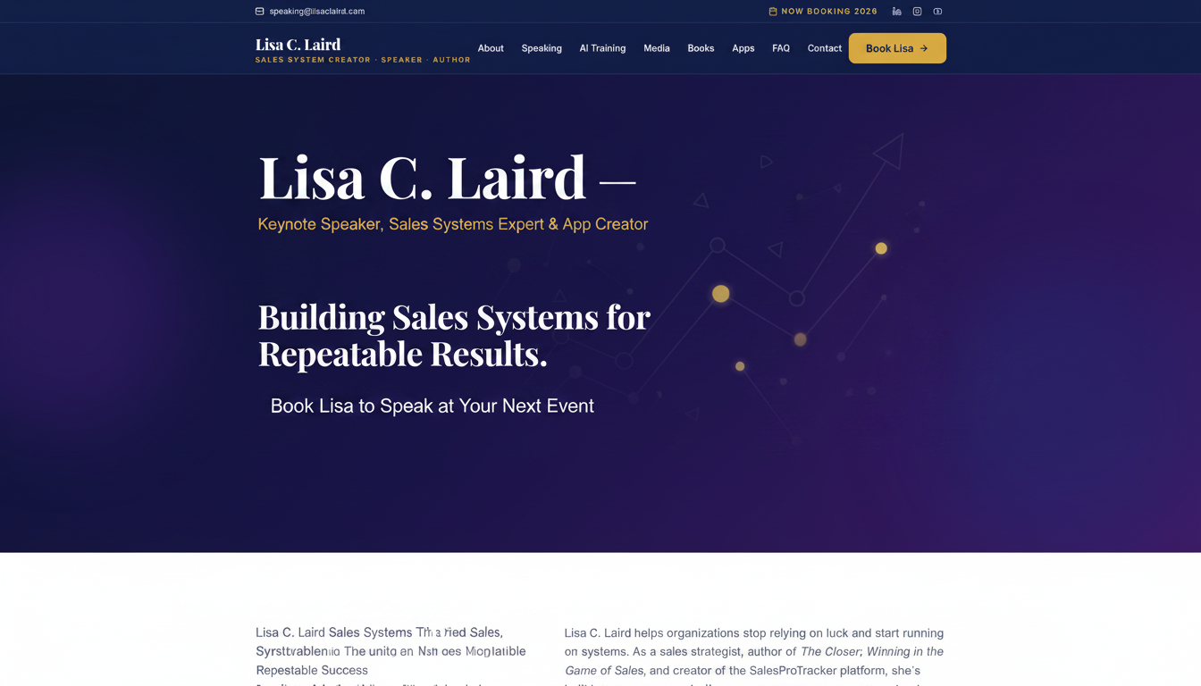 Lisa C. Laird — B2B Relationship Keynote Speaker