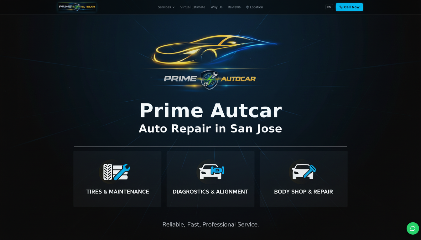 Prime Auto Car | Auto Repair & Tire Shop in San Jose, CA