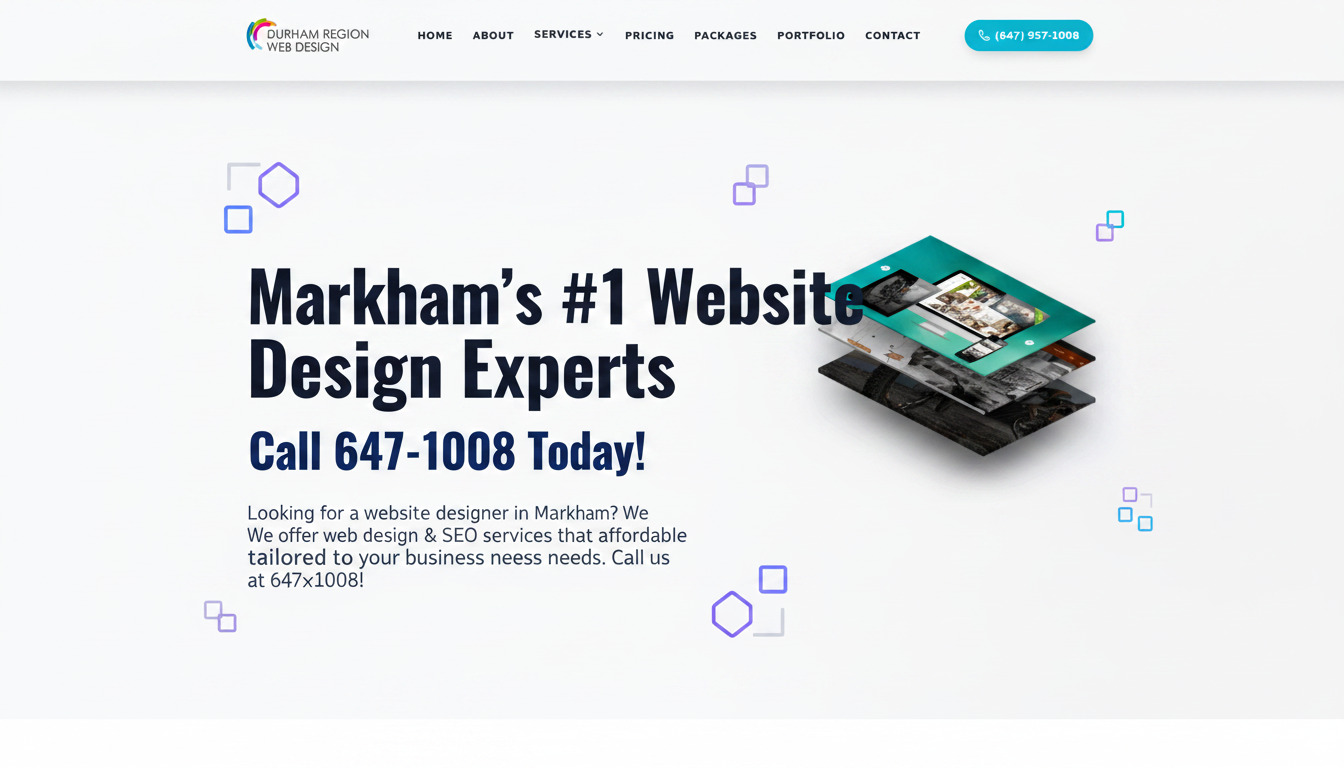 Our Work: Proven Digital Results | Markham Website Design Portfolio