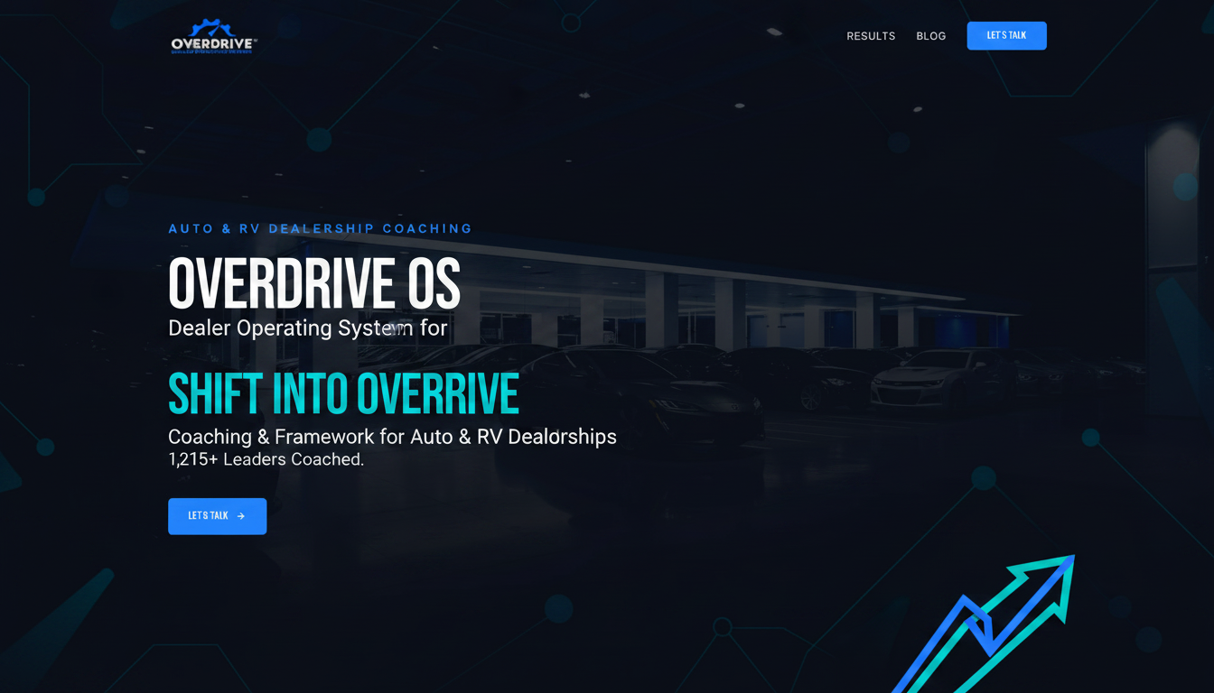 Overdrive OS — Dealership Coaching & Operating System