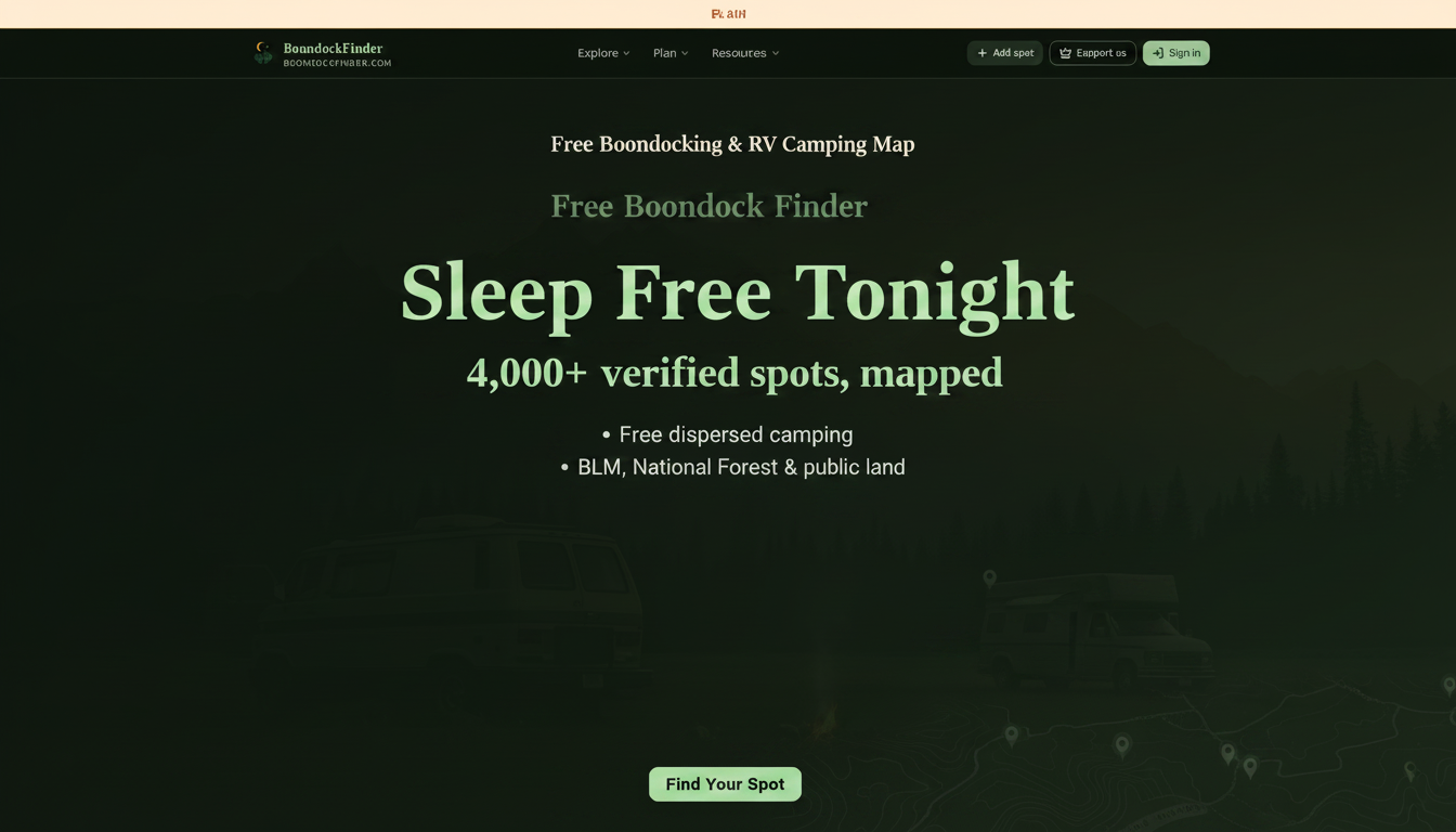 Road Ranger — Free Camping near Cisco, TX