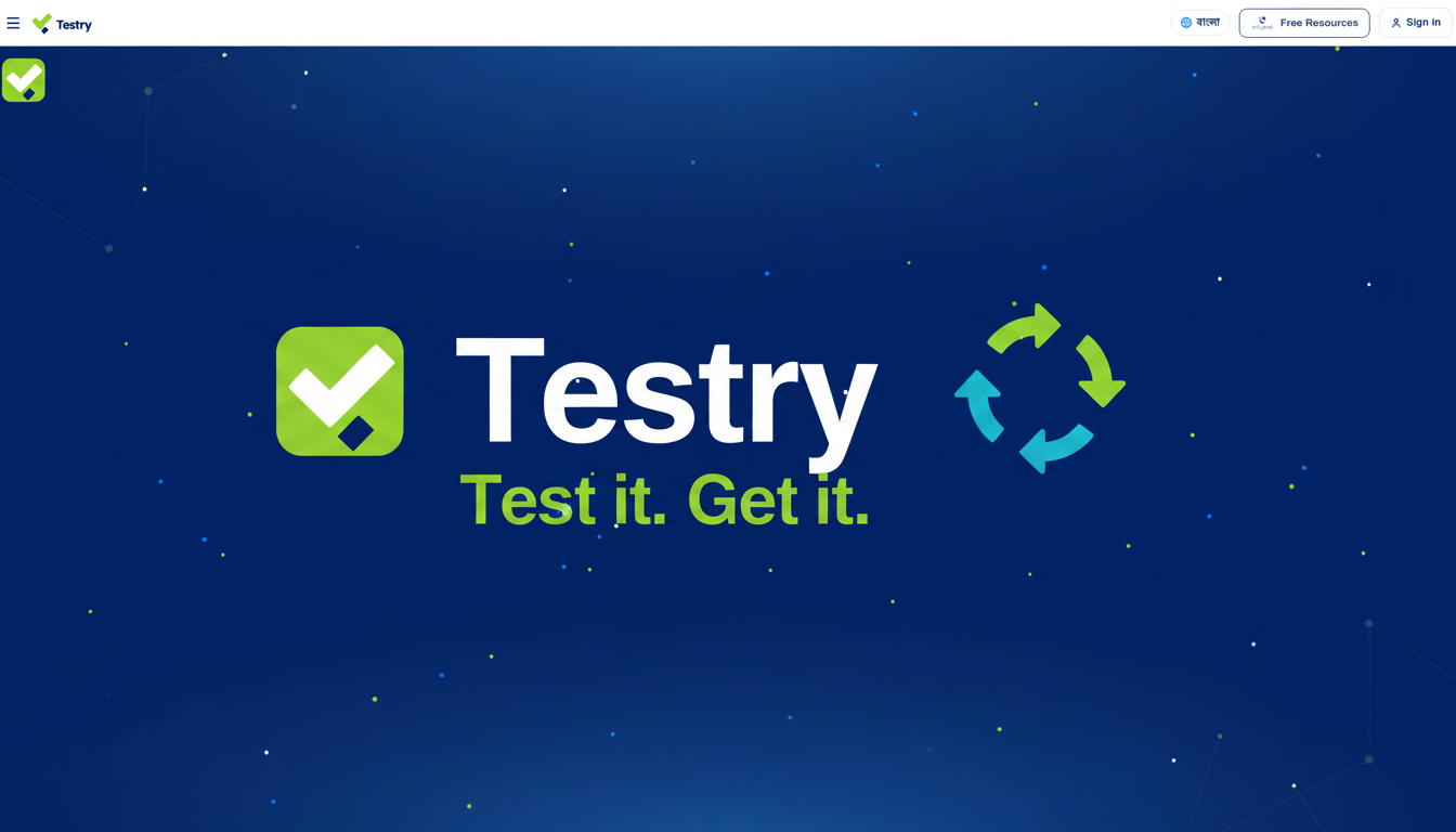 Testry — Practice Smarter, Score Higher
