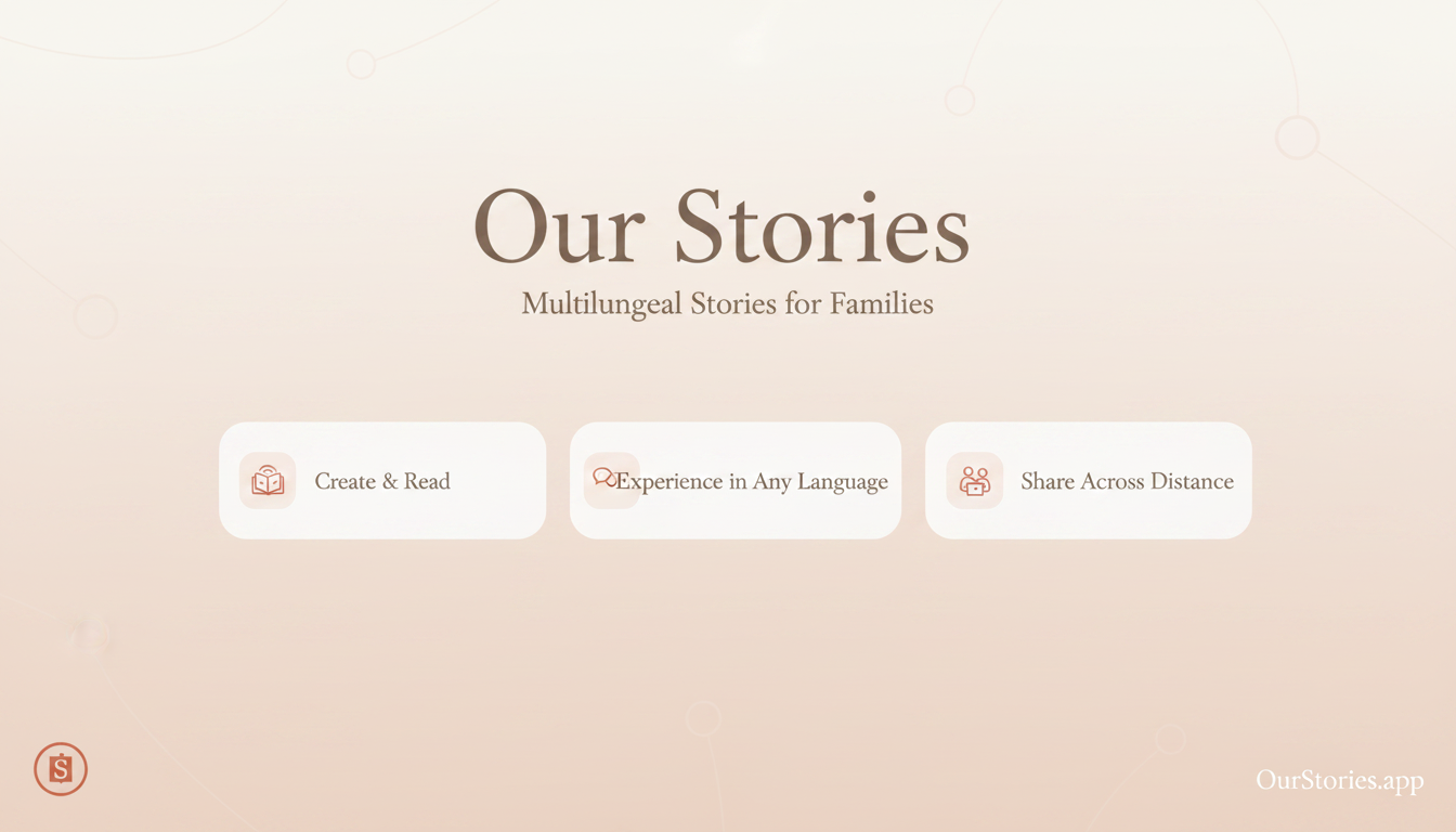 Our Stories — Bedtime Stories in Every Language Your Family Speaks