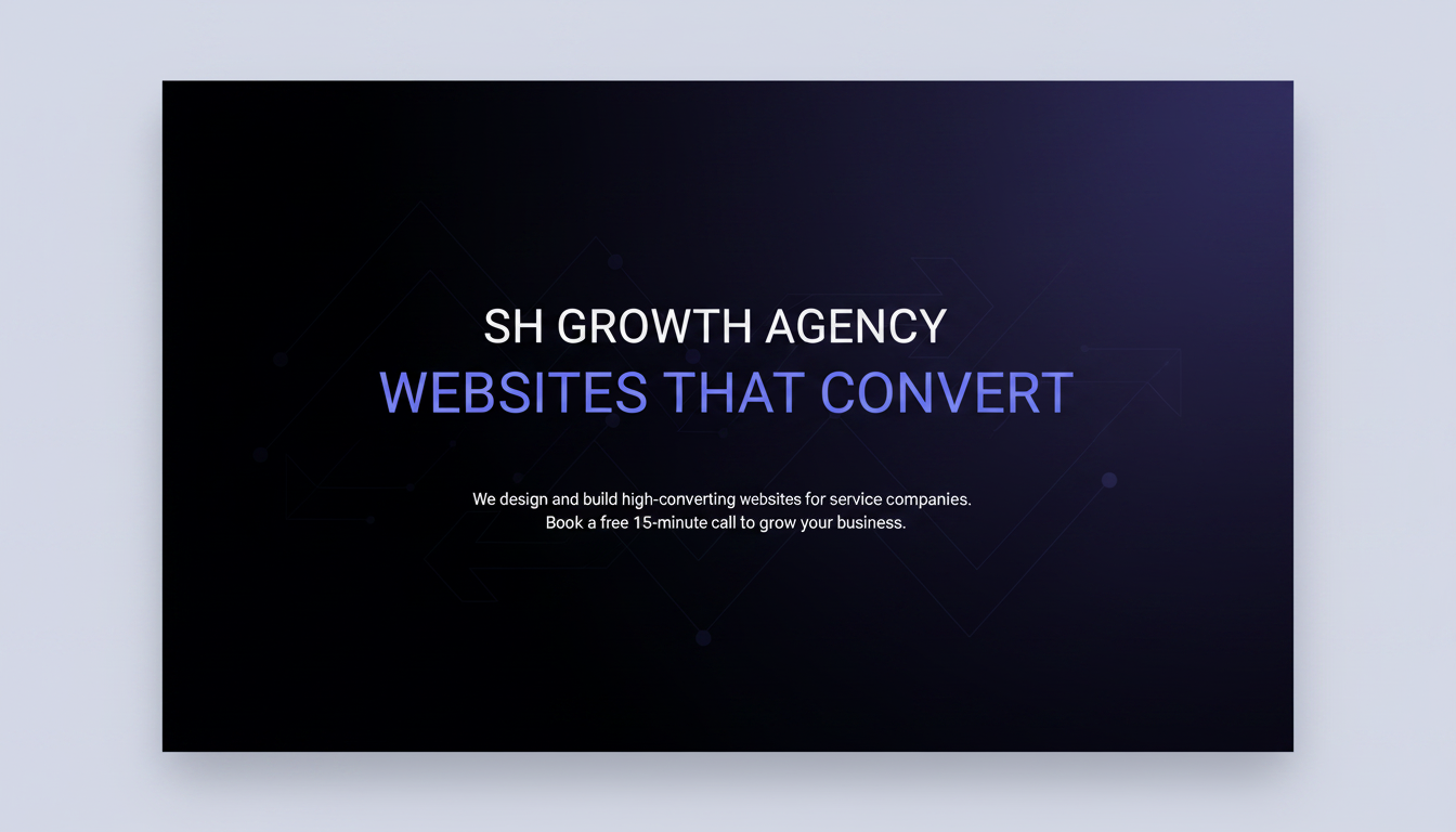 Maintenance Plans — SH Growth Agency