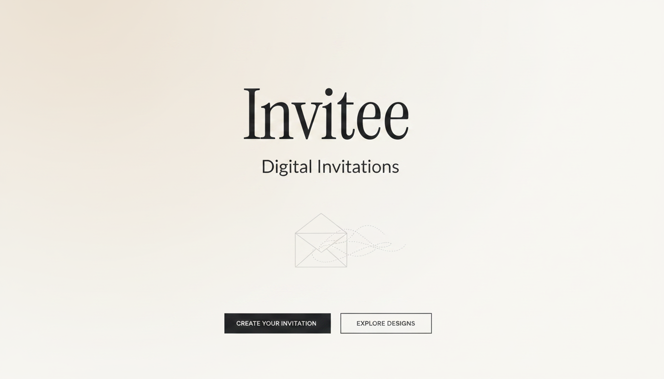 Invitee — Beautiful invitations. Smarter guest management.