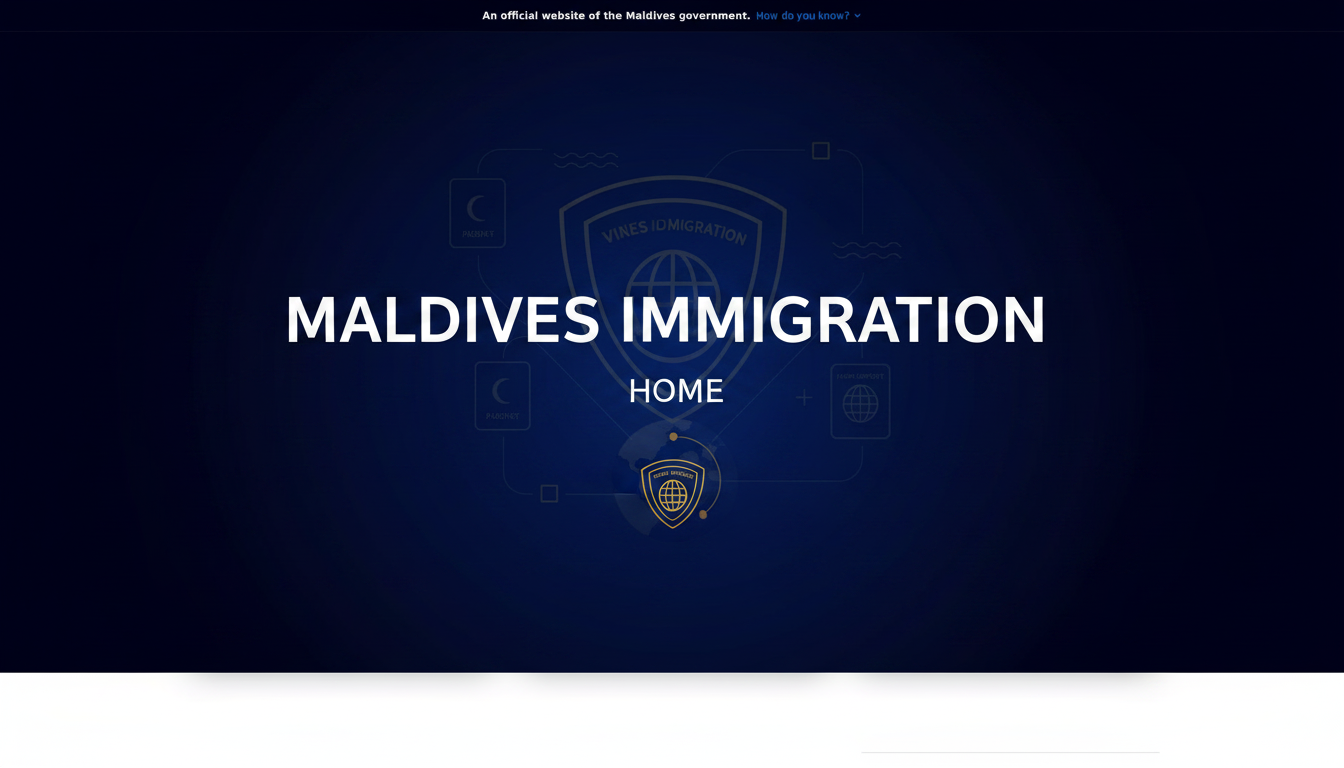 Traveller Declaration | Maldives Immigration