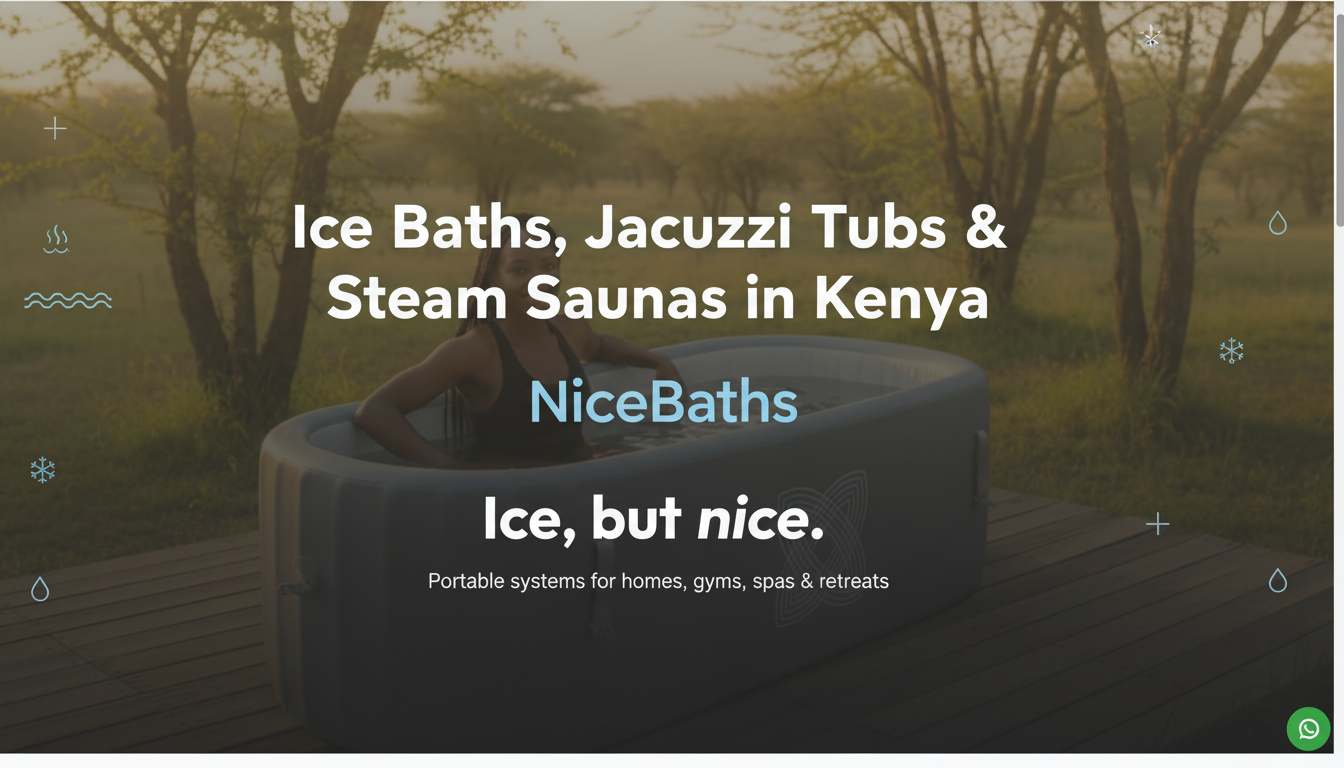 How NiceBaths Works | Setup, Cold, Hot, Steam