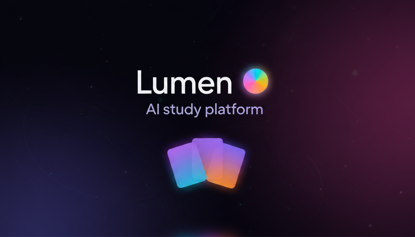 Lumen — AI study platform