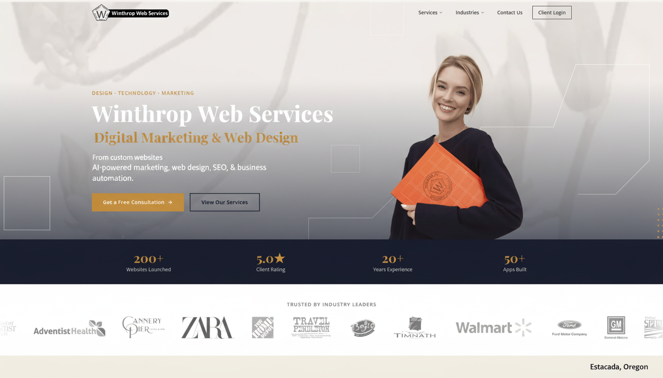 Winthrop Web Services | Web Design, SEO & AI Solutions
