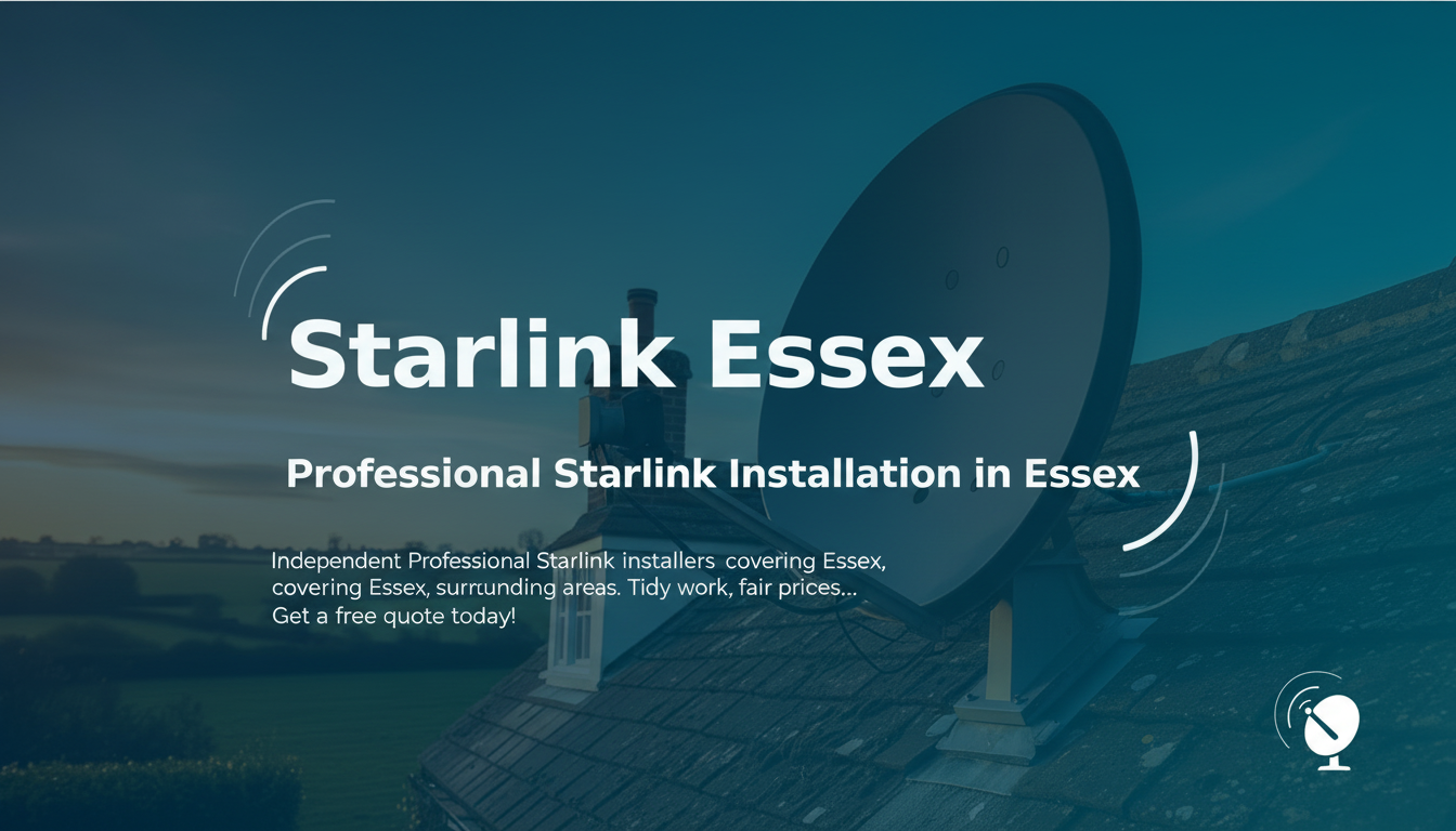Starlink Installation Essex | Local Starlink Installers
