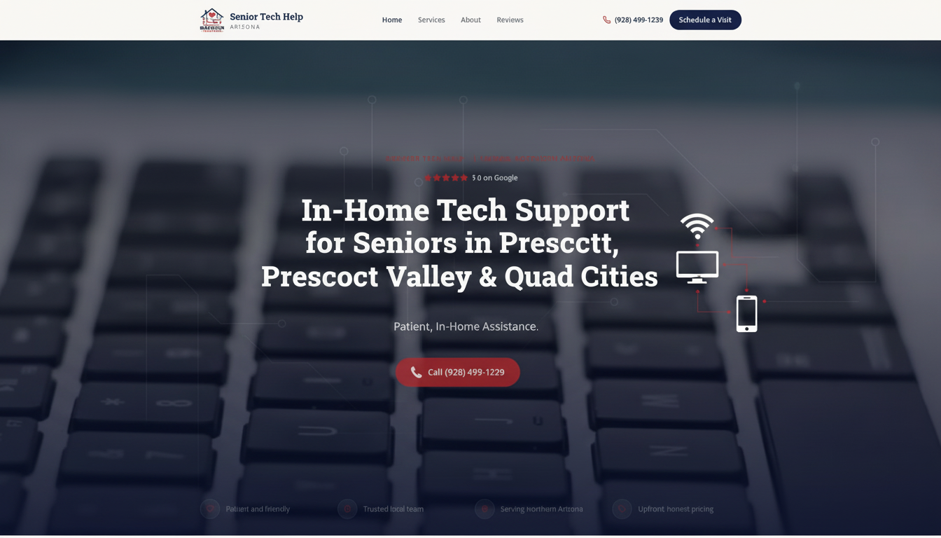 Senior Tech Help | In-Home Tech Support in Northern Arizona