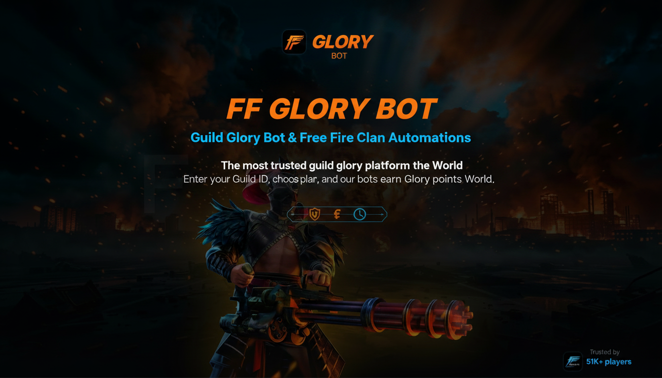 FF Glory Bot - Guild Glory Bot & Free Fire Clan Automations