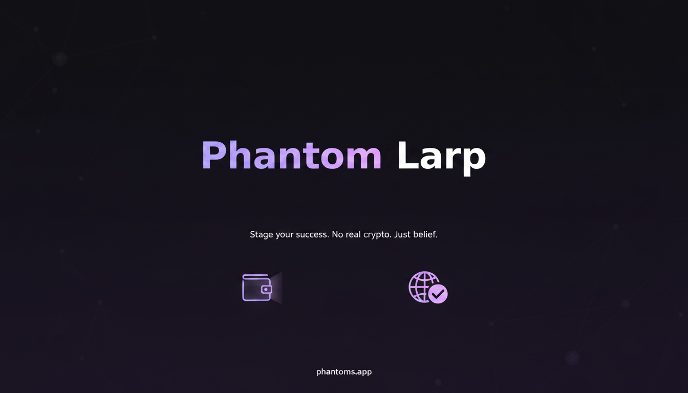 Larphere — Parody Demo Wallet for Content Creators