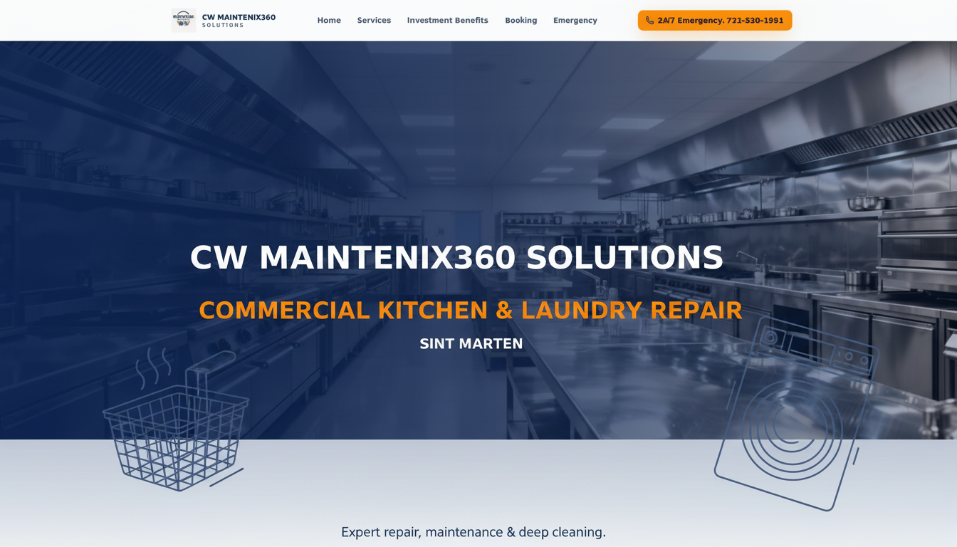 CW Maintenix360 Solutions — Commercial Kitchen & Laundry Repair Sint ...