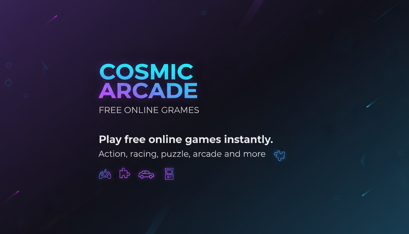 Cosmic Arcade — Free Online Games