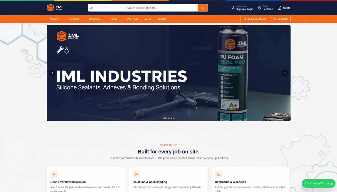 IML Industries — Wholesale Sealants & Adhesives, SA