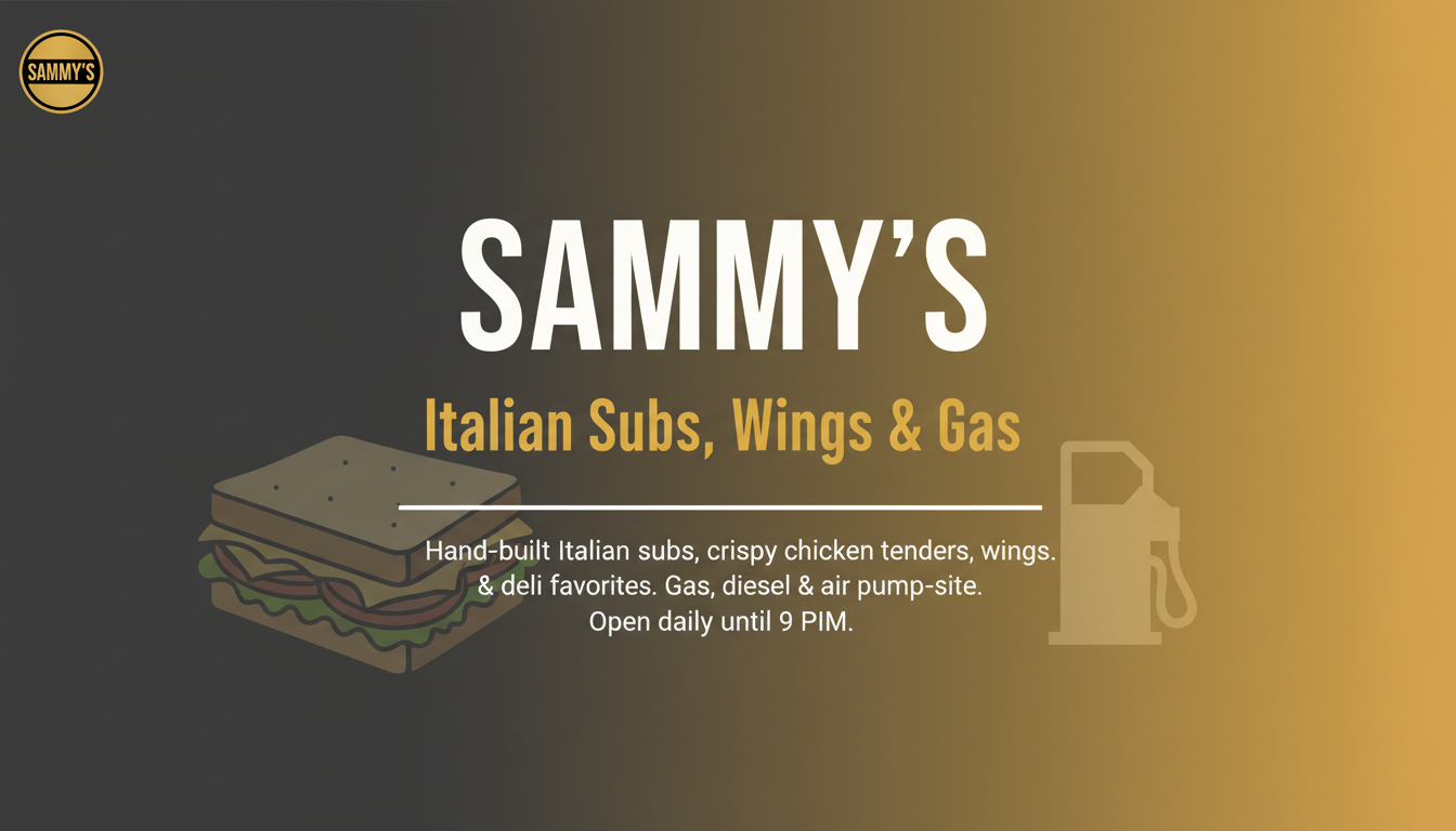 Menu — Sammy's Subs, Wings & Deli · Fulton, NY