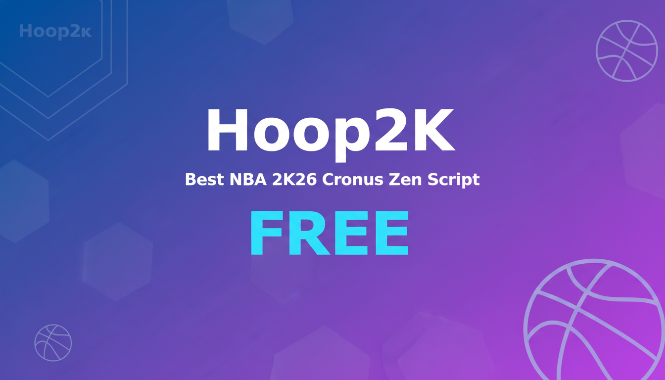 NBA 2K26 Auto-Green Script for Cronus Zen | hoop2k