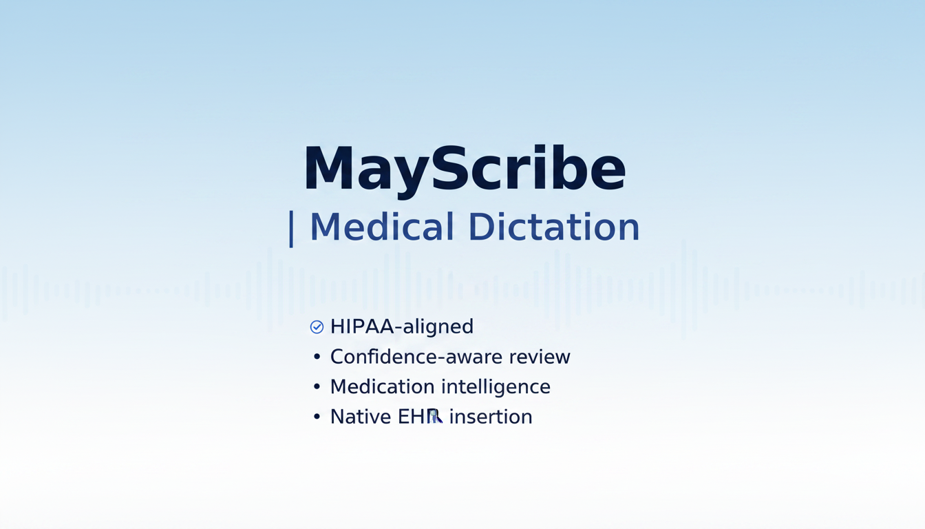 MayScribe | Medical Dictation