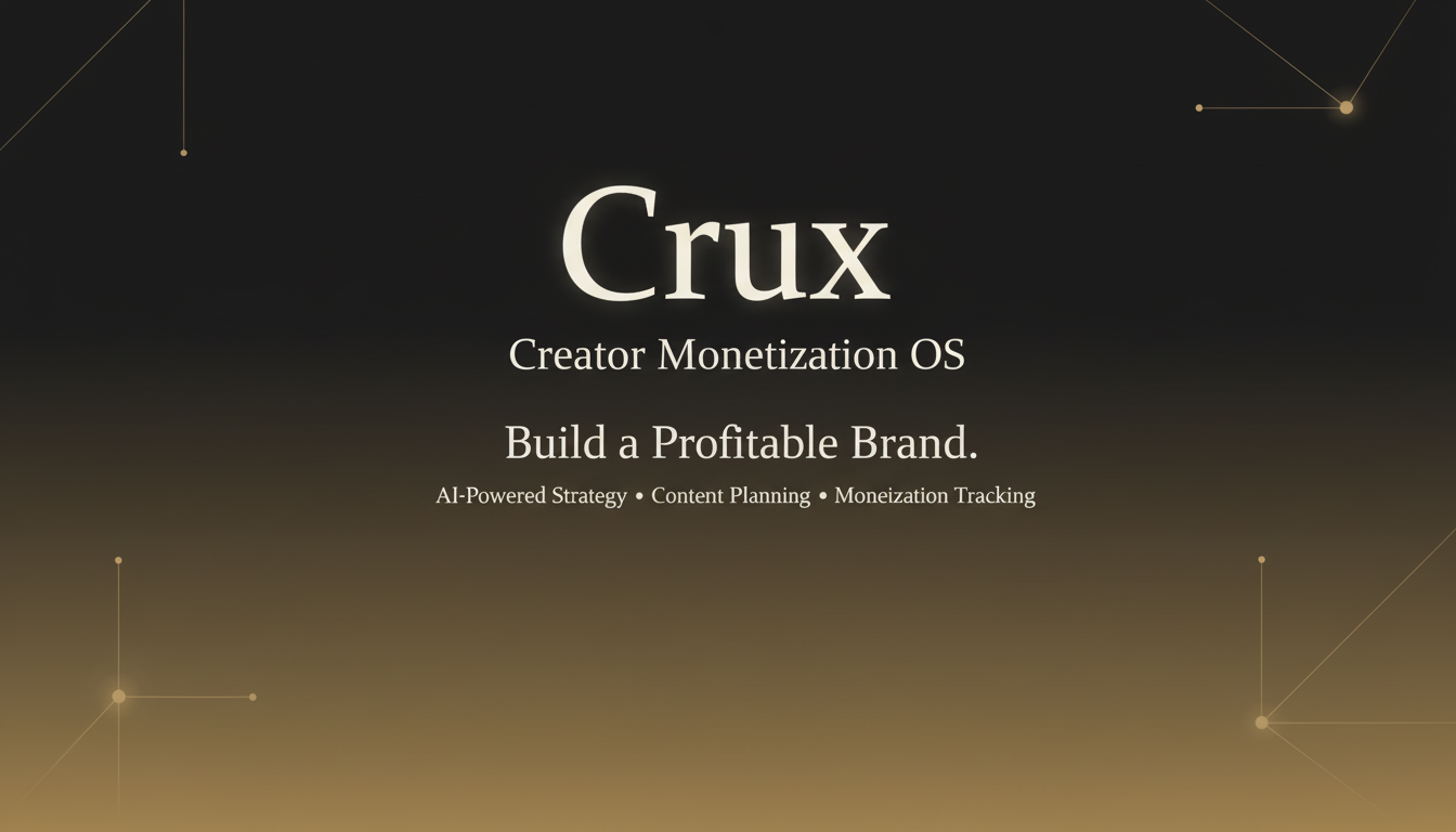 Pricing — Crux