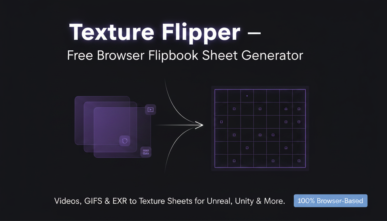 Texture Flipbook — Free Browser Flipbook Sheet Generator