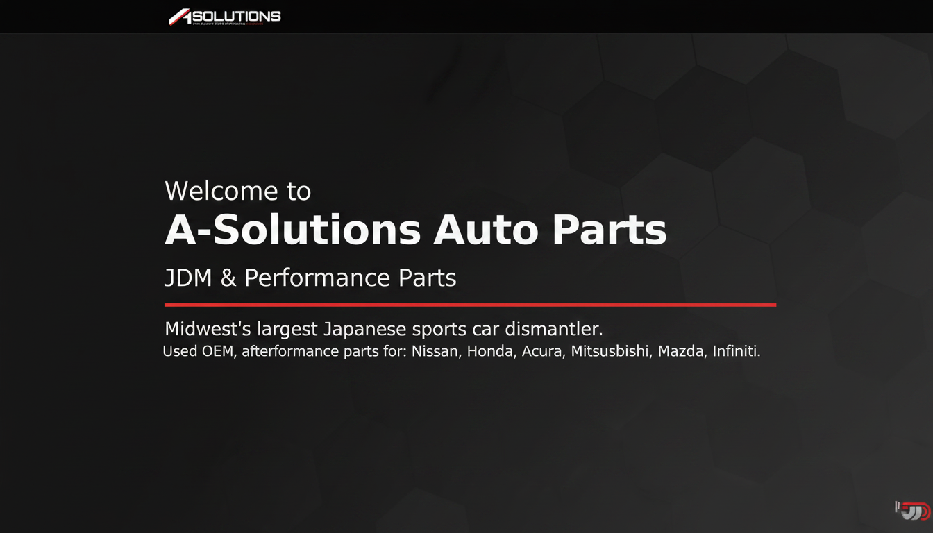 Shop Parts — A-Solutions Auto Parts